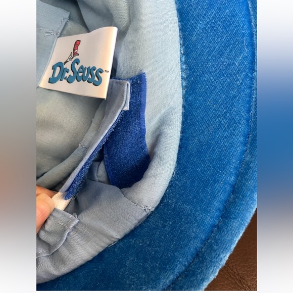 Dr. Seuss Birthday Hat - Yellow, Blue, and Red - Picture 7 of 7